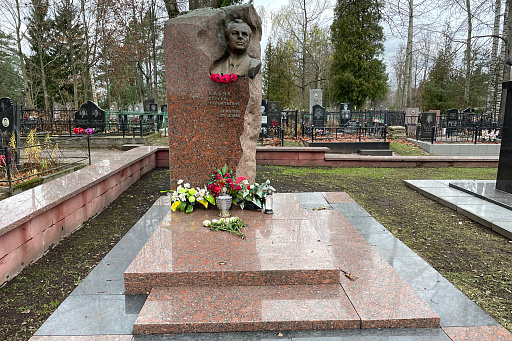 Могила государственного деятеля Кабяка С. Т. на кладбище Мазурино в Витебске, фото